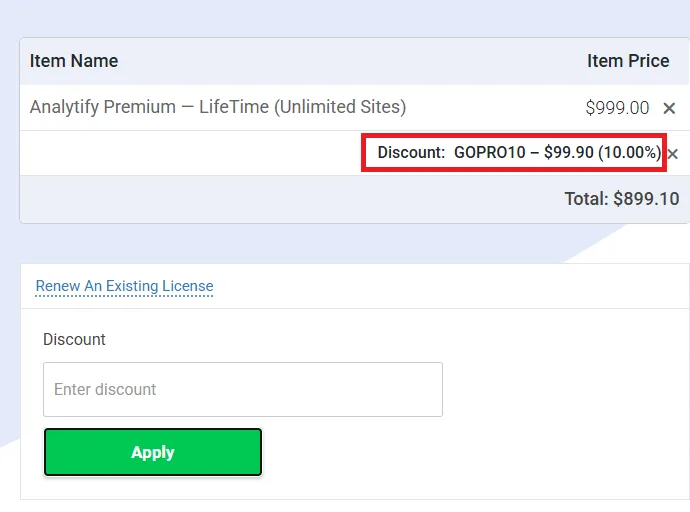 Analytify 20% off discount coupon